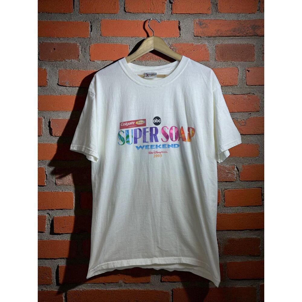 2003 ABC Super Soap Weekend T-Shirt – Walt Disney World – Size XL